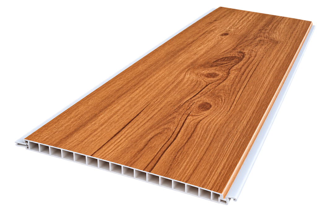 PVC Cielo Raso Roble Rústico 8 mm x 25 cm x 5,95 m