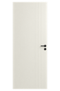 Puerta Interior HDF Triple Greca Vertical Marco Ajustable 10cm x 2m x 80cm