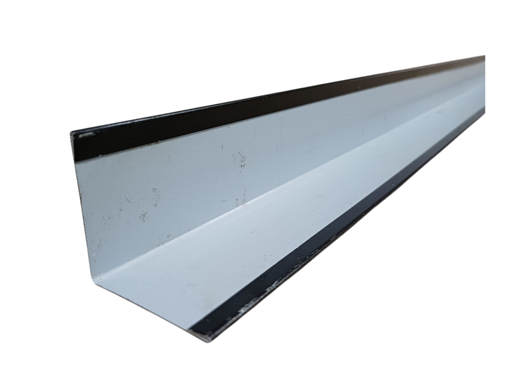 Cierre Lateral Teja Americana Metalico Negro 50 x 50 x 3m