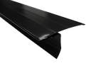 Cierre Lateral Teja Americana Goterón Metálico Negro 90x20x40x2.5m