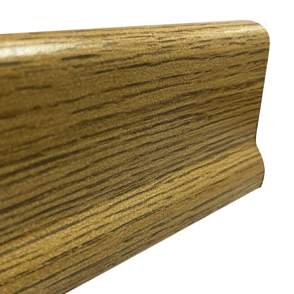 Zocalo MDF Piso Flotante Simil Madera 2.4m x 8cm - 90778