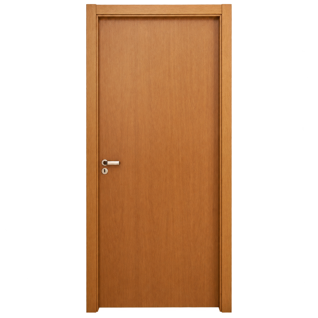 Puerta Interior Lisa Madera 75 x 2.03m Linea Brasil Armada Derecha