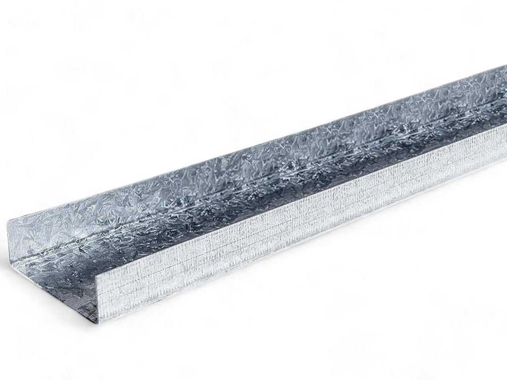 TBA PGU 100 mm x 6 m - 0.95 mm / Cal 20 Solera Estructural Galvanizado