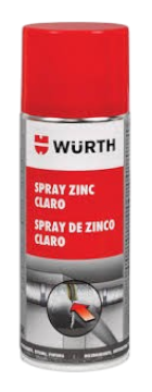 Aerosol Spray Galvanizado en Frio Wurth - 400ml