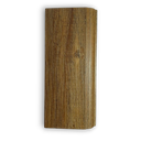 Zocalo PVC 15mm x 80mm x 2,4m Simil Madera 6045-1