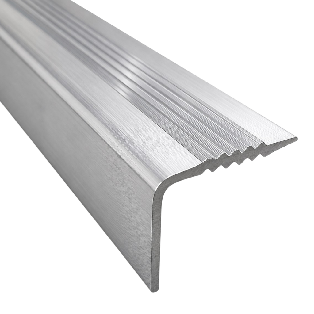 Perfil L Para Escalon En Aluminio 33x28mm x 2.26m