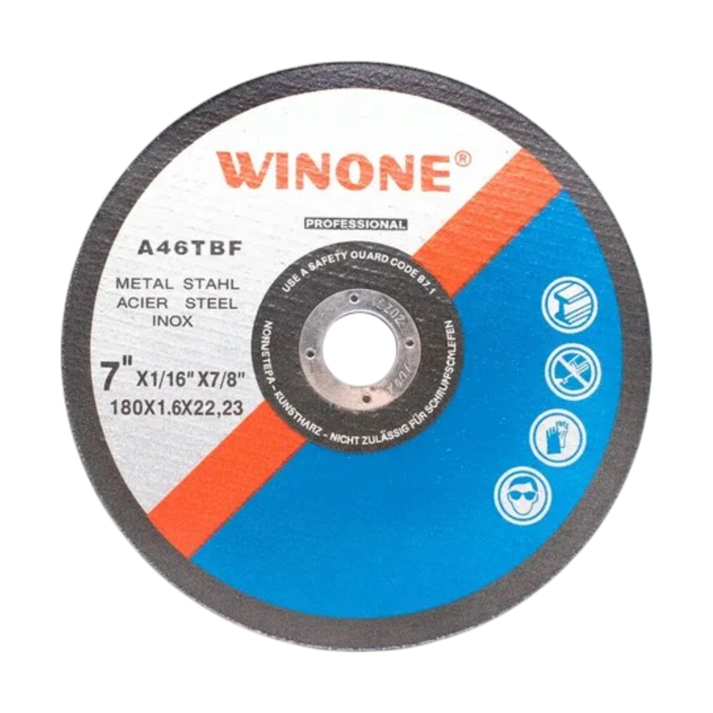 Disco de Corte 7´´ - 180mm x 1.6mm - WINEONE