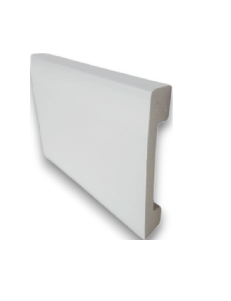 Zocalo PVC Arqui 747 - 100mm x 12mm x 2.85m Blanco
