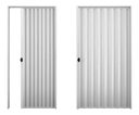 Puerta PVC Plegable Plasbil Blanca - 2,1m x 1,3m