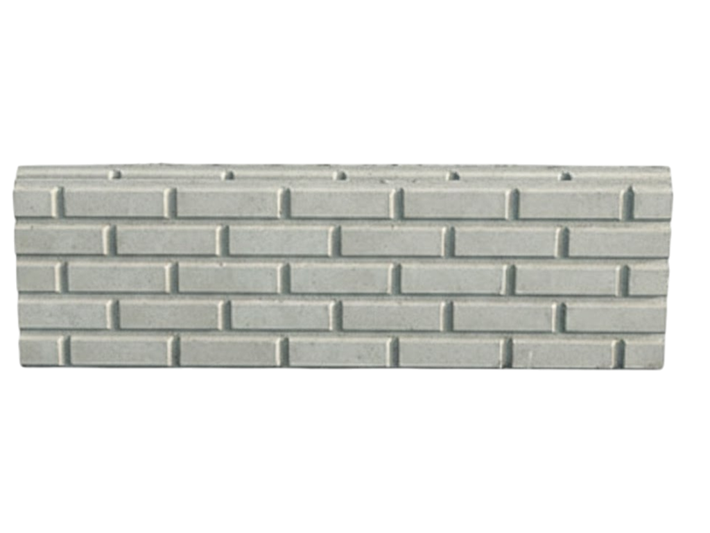 Placa Muro Hormigón 2m x 33cm x 40mm - Cierre Ladrillo