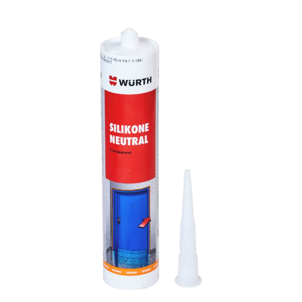 Silicona Neutra Transparente - 300ml - WURTH