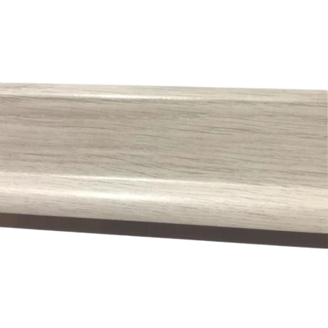 Zocalo AGT Vegas MDF 8cm x 2.8m x 80mm - Gris Veteado