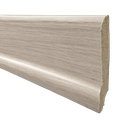 Zocalo AGT Vegas MDF 8cm x 2.8m x 80mm - Gris Veteado