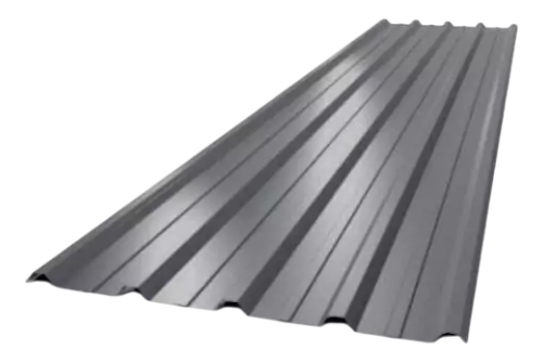 Chapa Prepintada Techo Cal 26 / 0.40mm x 98,6cm Util Trapezoidal TIS