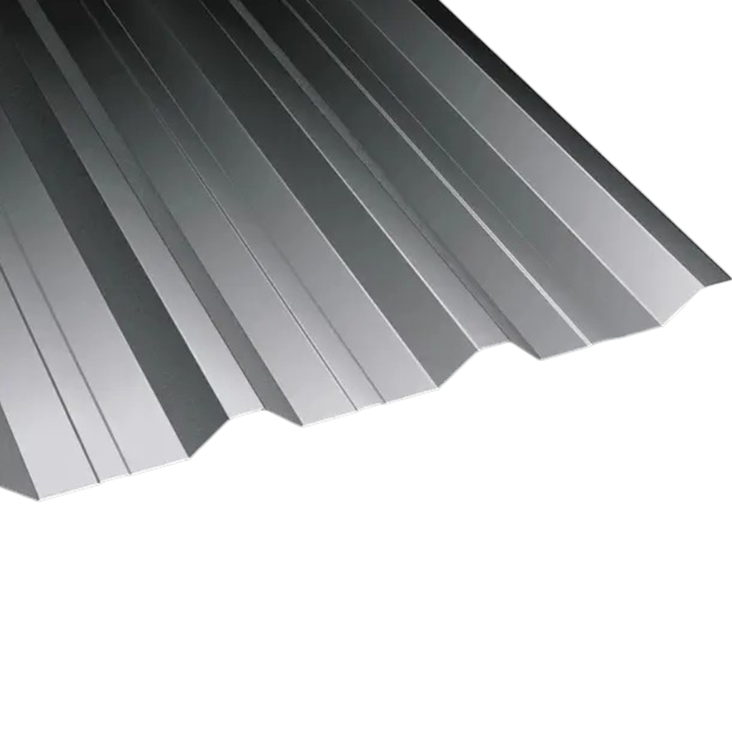 Chapa Trapezoidal Techo Gris Grafito 0.40mm - Cal 26 x Metro