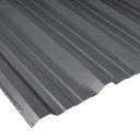 Chapa Trapezoidal Techo Gris Grafito 0.40mm - Cal 26 x Metro