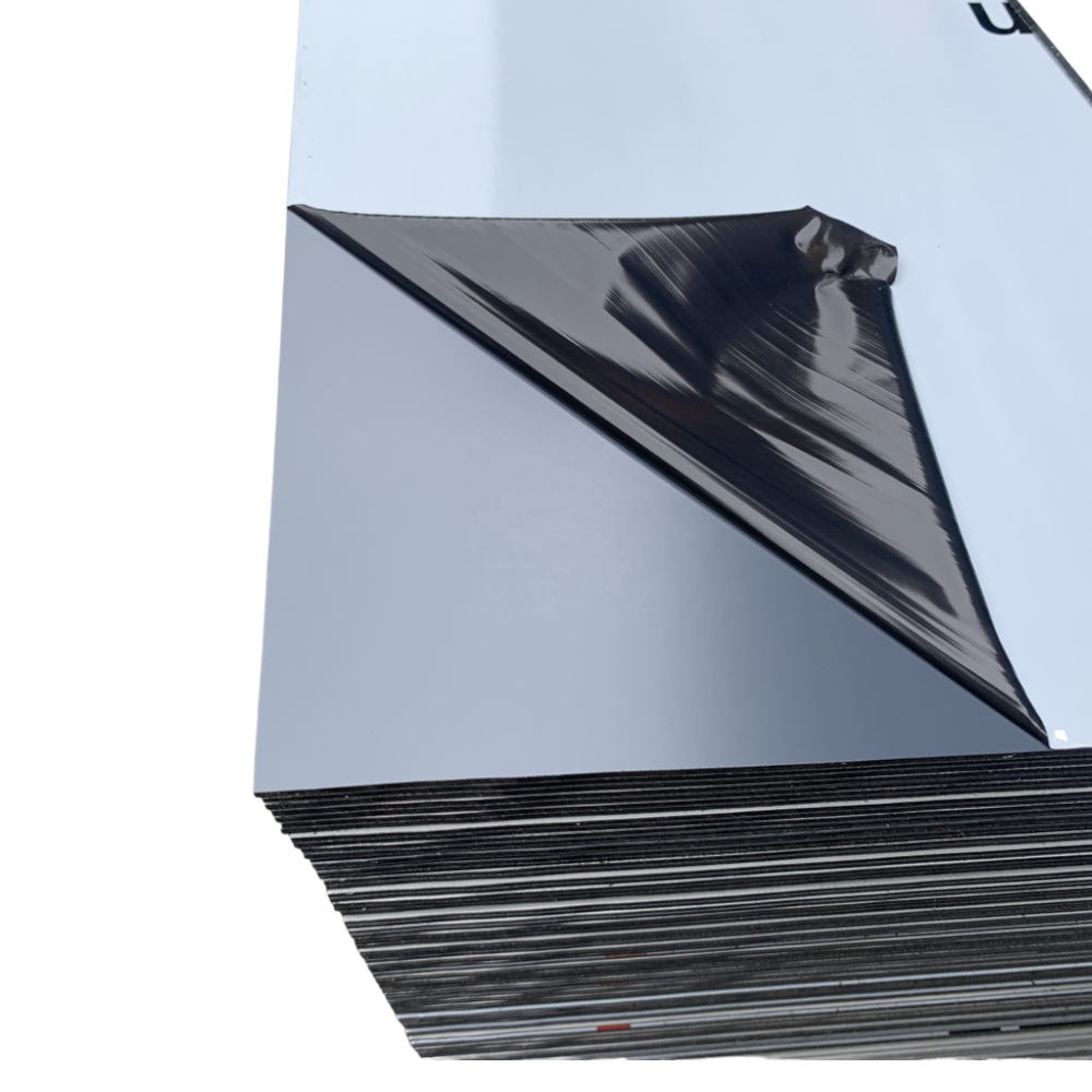 Alucobond Aluminio Compuesto Pintura Poliéster Blanco ACM 4mm x 1.5m x 5m