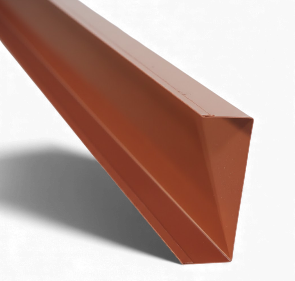 Lateral Iso-Panel 140mm - Tipo U - Terracota x 2,5m