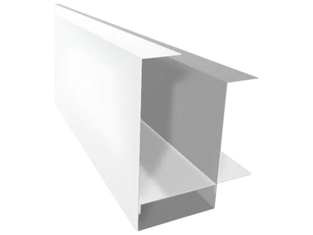 Canalon Iso-Panel 150mm + Bandeja Desague 3m - Blanco Paz