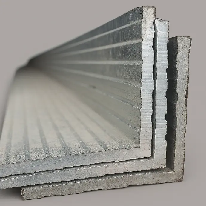 Angulo Aluminio Escuadra Armado 55 x 55mm x 4,9mm x 5,1m