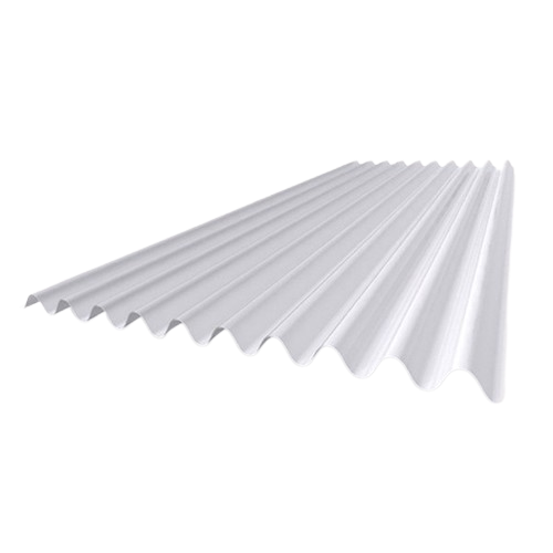 Chapas Plasticas Traslucidas Blancas Polipropileno 1m x 4m