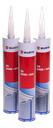 Adhesivo K+D Pega y Sella Pintable 300ml Wurth Negro