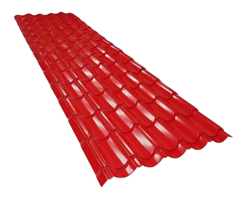 Chapa Teja Cal 24 - util 1m - Multiplo de 33cm - Prepintada