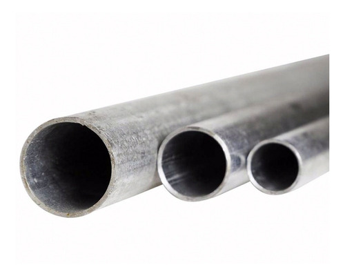 Caño Galvanizado Redondo 5/8´´ - 15,87mm x 1.6mm x 6m