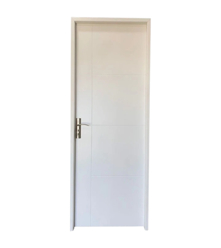 Puerta Interior MDF Blanco Puro - Cod 2338 - Derecha