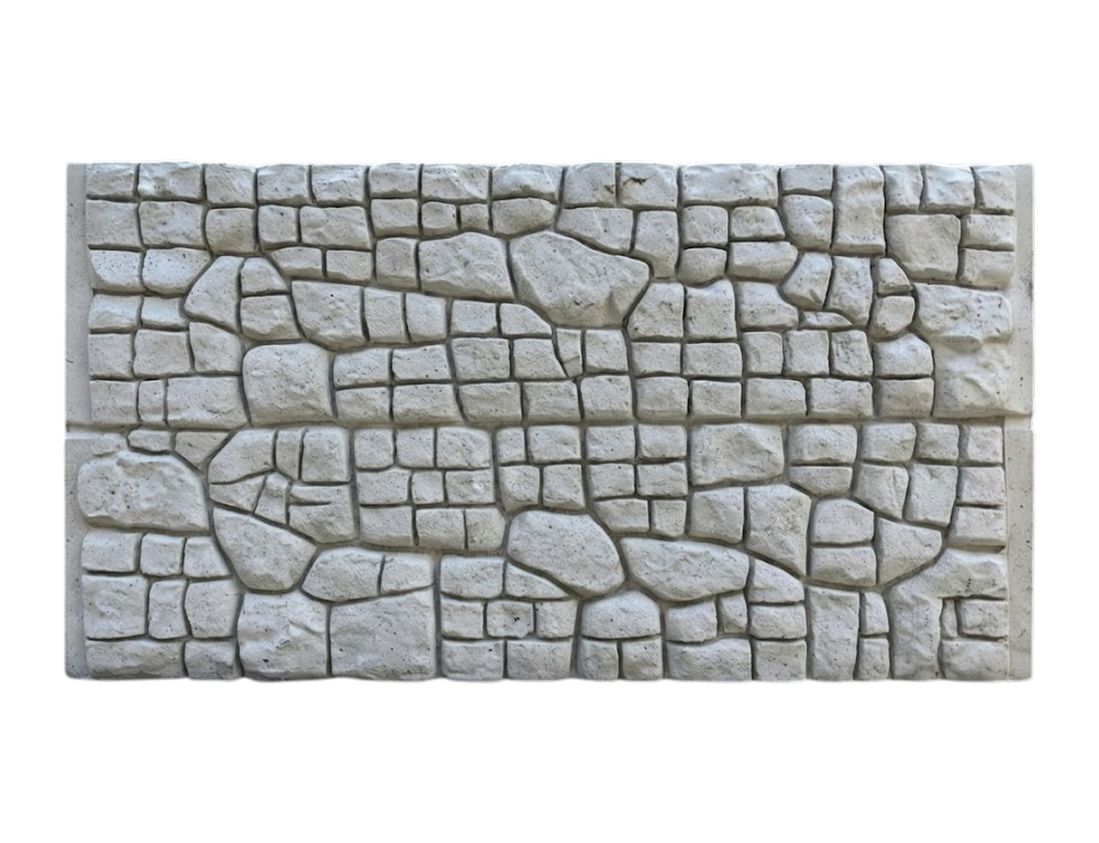 Placa Muro Hormigon 2m x 35cm x 40mm - Simil Piedra Chica