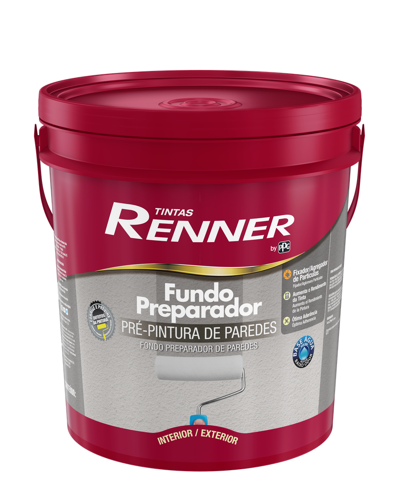 Pintura Fondo Preparador Sellador Incoloro 692 x 18L Renner