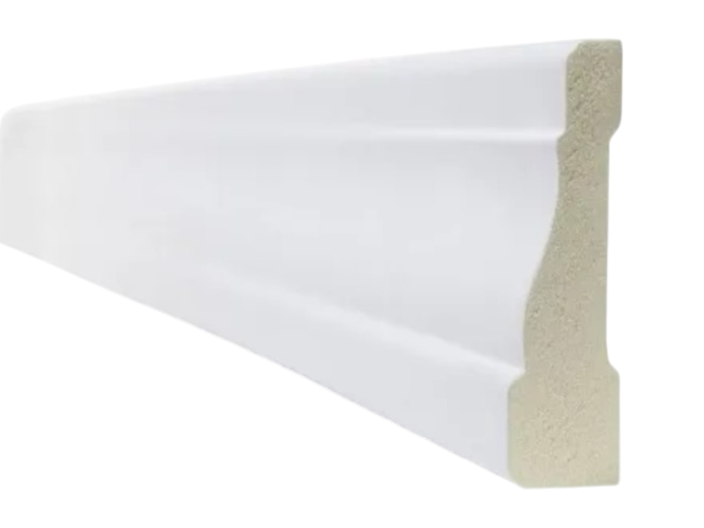 Contramarco Kit Blanco para Puerta Interior MDF Colonial