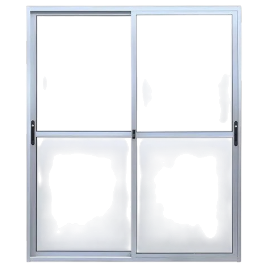 Aluminio Ventana Serie 25 - 150cm x 210cm