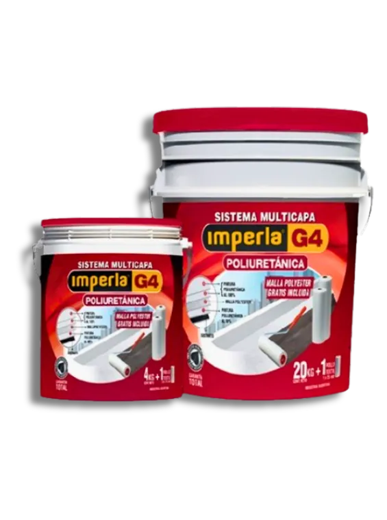 Membrana Liquida Poliuretanica Imperla G4 - 4L Terracota