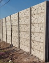 Placa Muro Hormigon 1,86m x 40cm x 40mm - Piedra Castillo