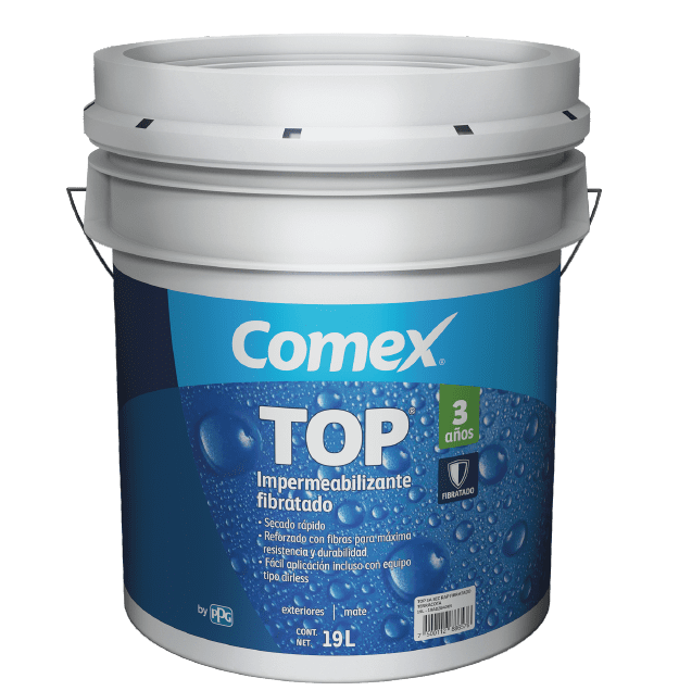 Pintura Membrana Cubiertas Reciclado COMEX TOP 3 Años 24Kg Renner