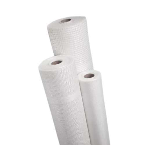 Malla Fibra de Vidrio 1mt x 50mt - 300 gm (Cuadros 5mm)