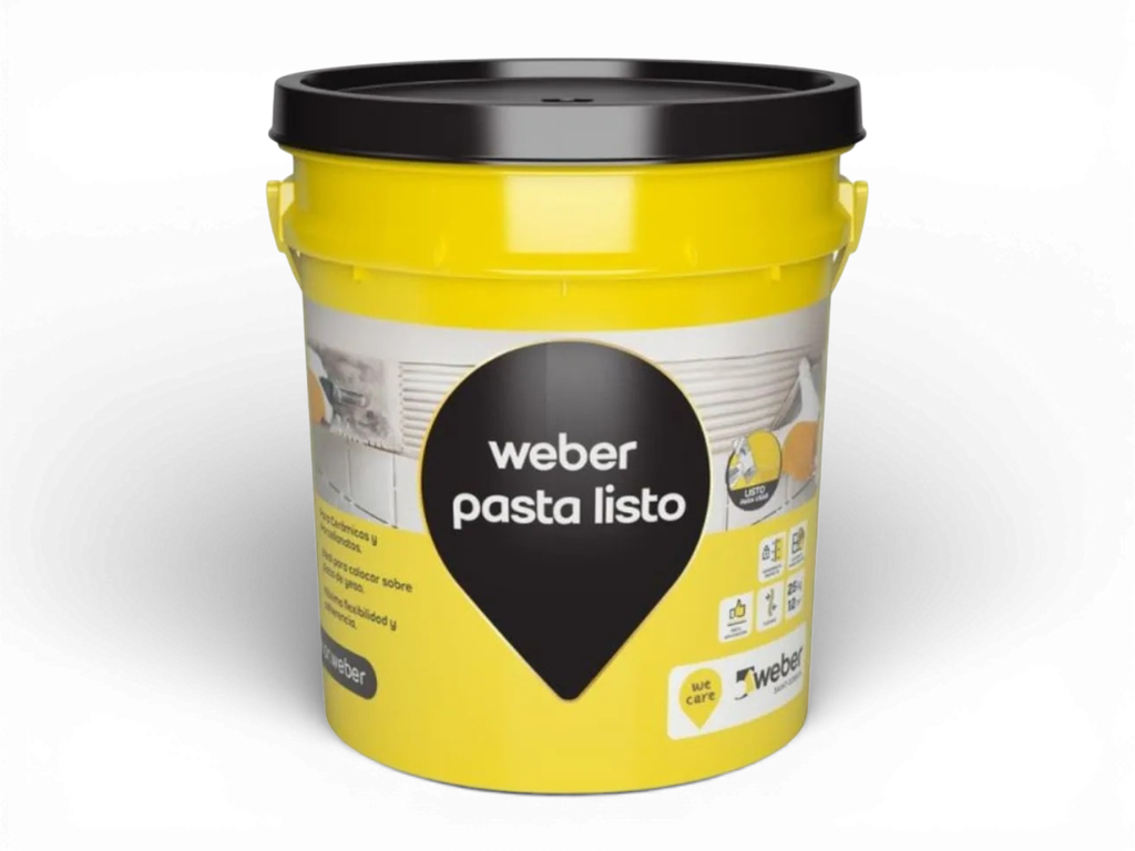 Weber Pasta Listo Adhesivo Multiuso Para Yeso 25 kg