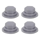 Tapa Plastica Para Cabeza Tornillos Hexagonal - Rojas x 50 U