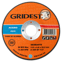 Disco Desbaste  Acero Gridest x 6.4mm x 9 Pulgadas