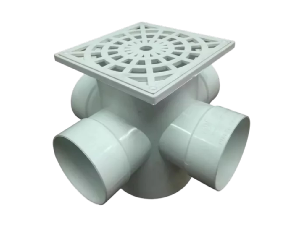 Pileta Patio PVC Sifonada 20cm x 20cm  - Nicoll