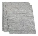 Placa Decorativa 3D Autoadhesiva 70cm x 77cm - Ladrillo Gris