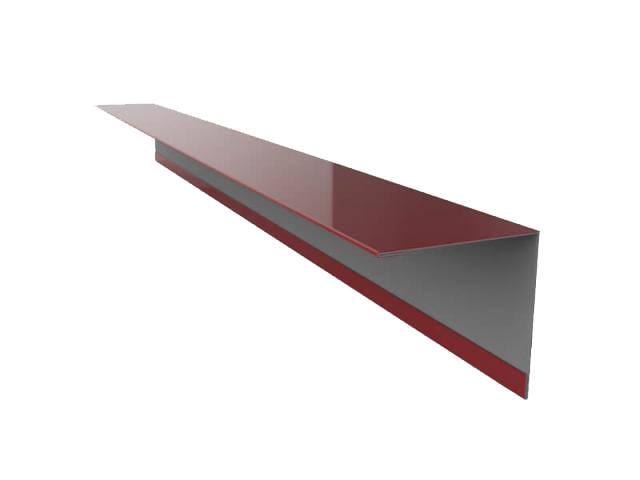 Cierre Lateral Euro Panel Teja Colonial x 3.2m Terracota x UN