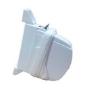 Recogedor Abatible Cinta 14mm Blanco