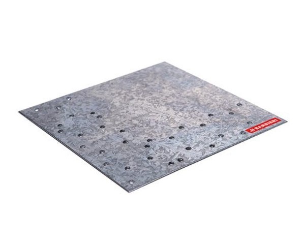 Cartela Perforada Para Fleje San Andres 300mm x 300mm Cal. 18