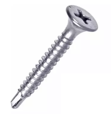 Tornillo T2 Grabber Galvanizado 3.5 x 25mm x 100un
