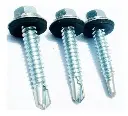 Tornillo PM Panel Teja Hexagonal C/Junta Goma Terracota 5.5mm x 4´´