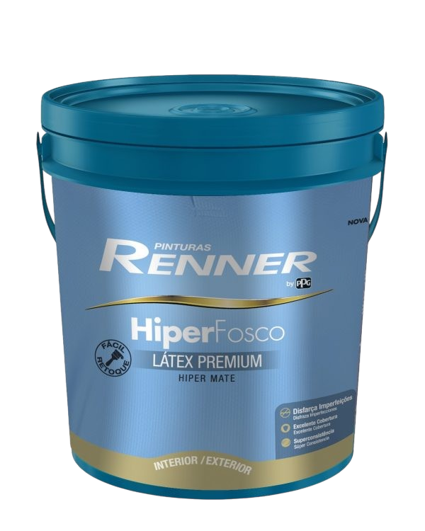 Pintura Extravinil Hiper Latex Premium - 18 L - Renner RE8801.45