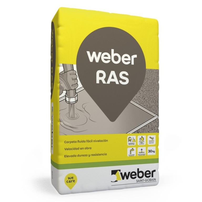 Weber Ras - Auto Nivelante Pisos 30 Kg
