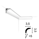 Moldura Perimetral Cornisa CB520N - 35mm x 35mm x 2m - ORAC